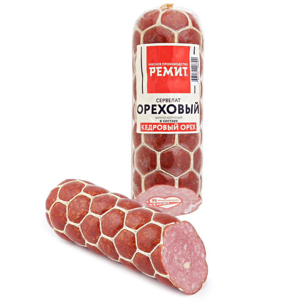 Сервелат Ореховый в/к, Агромясопром