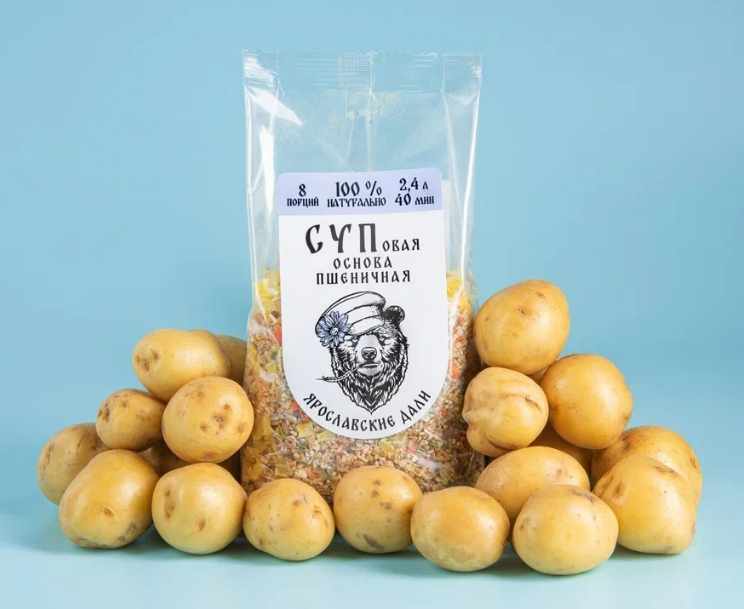 Суповая основа пшеничная с картошкой,236 гр