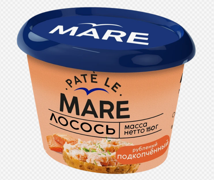 Лосось рубленый подкопченный 150г  \Балт.берег\