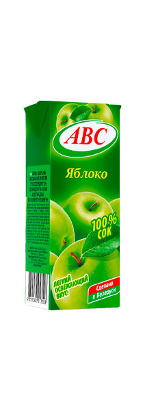 Сок яблочный осв. 0,2 л АВС