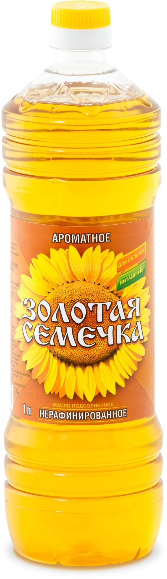 Масло Золотая семечка подс.нераф.ароматное 0.5л