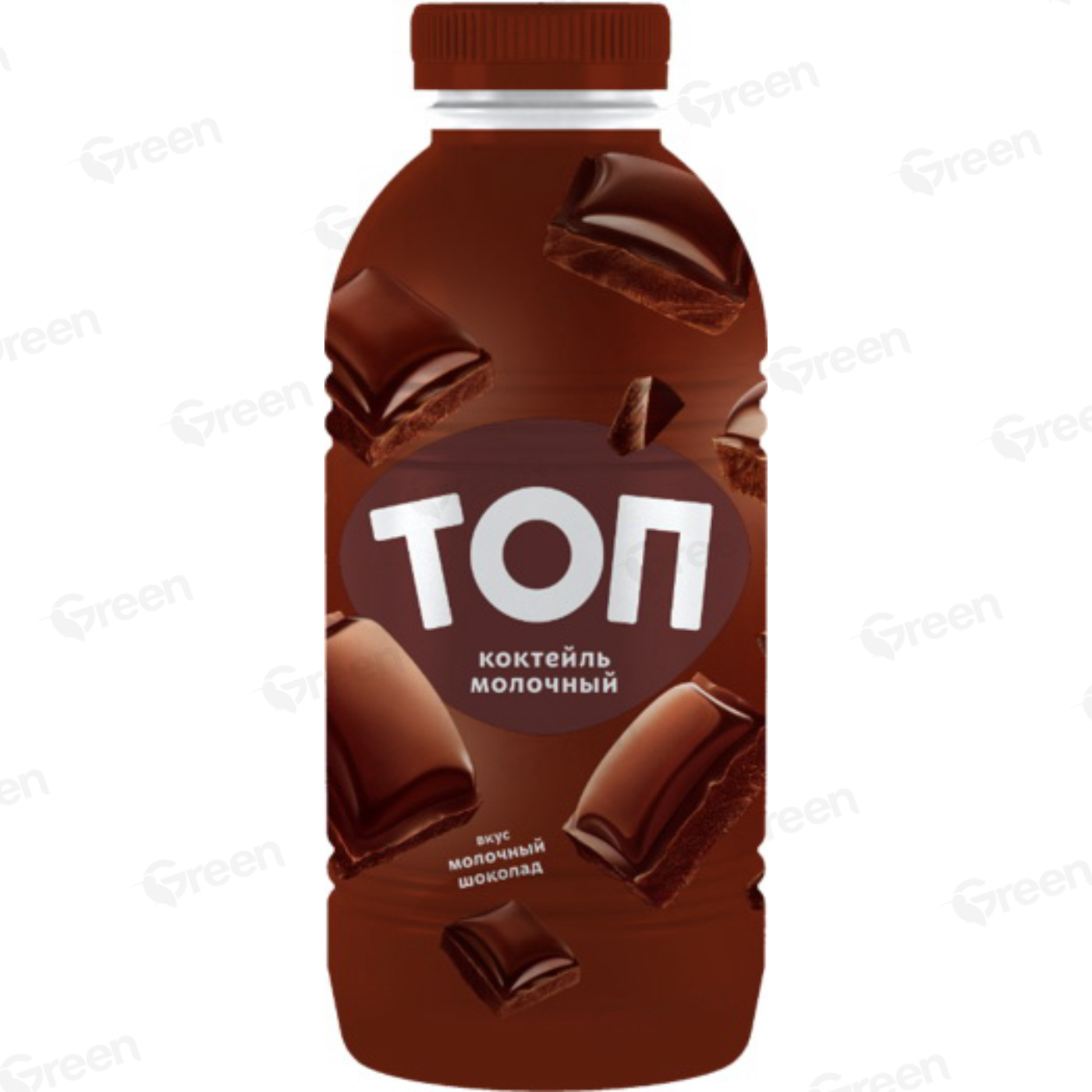 Коктейль молочный ультрапаст. "ТОП" 2% со вкусом "Молочный шоколад" 450г пэт