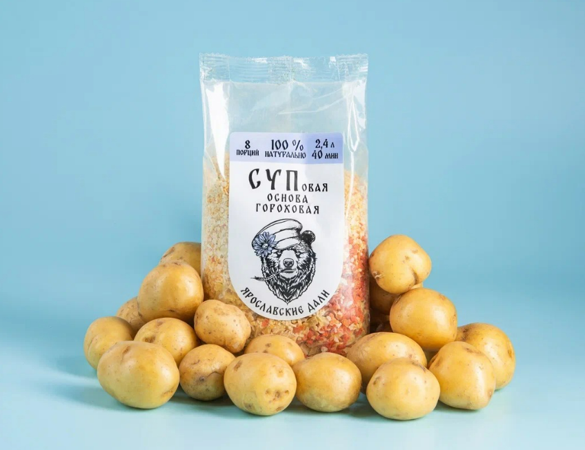 Суповая основа гороховая с картошкой,316 гр