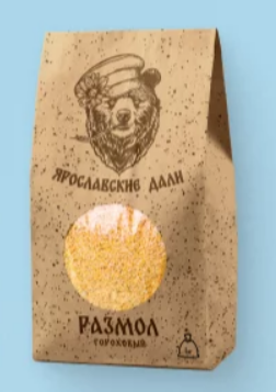 Размол гороховый (крафтовая упаковка) 1 кг