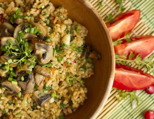 Булгур с овощами