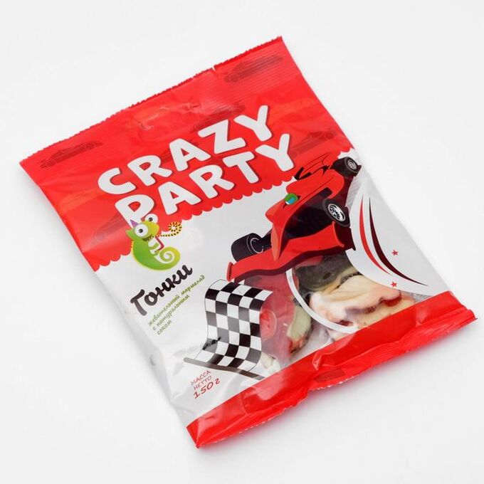 Мармелад жевательный фигурный "Гонки" 70 г