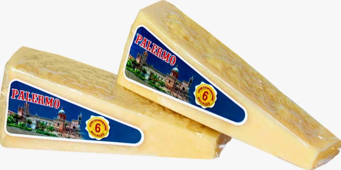 БЗМЖ Сыр твердый "Палермо" 40% 180 г