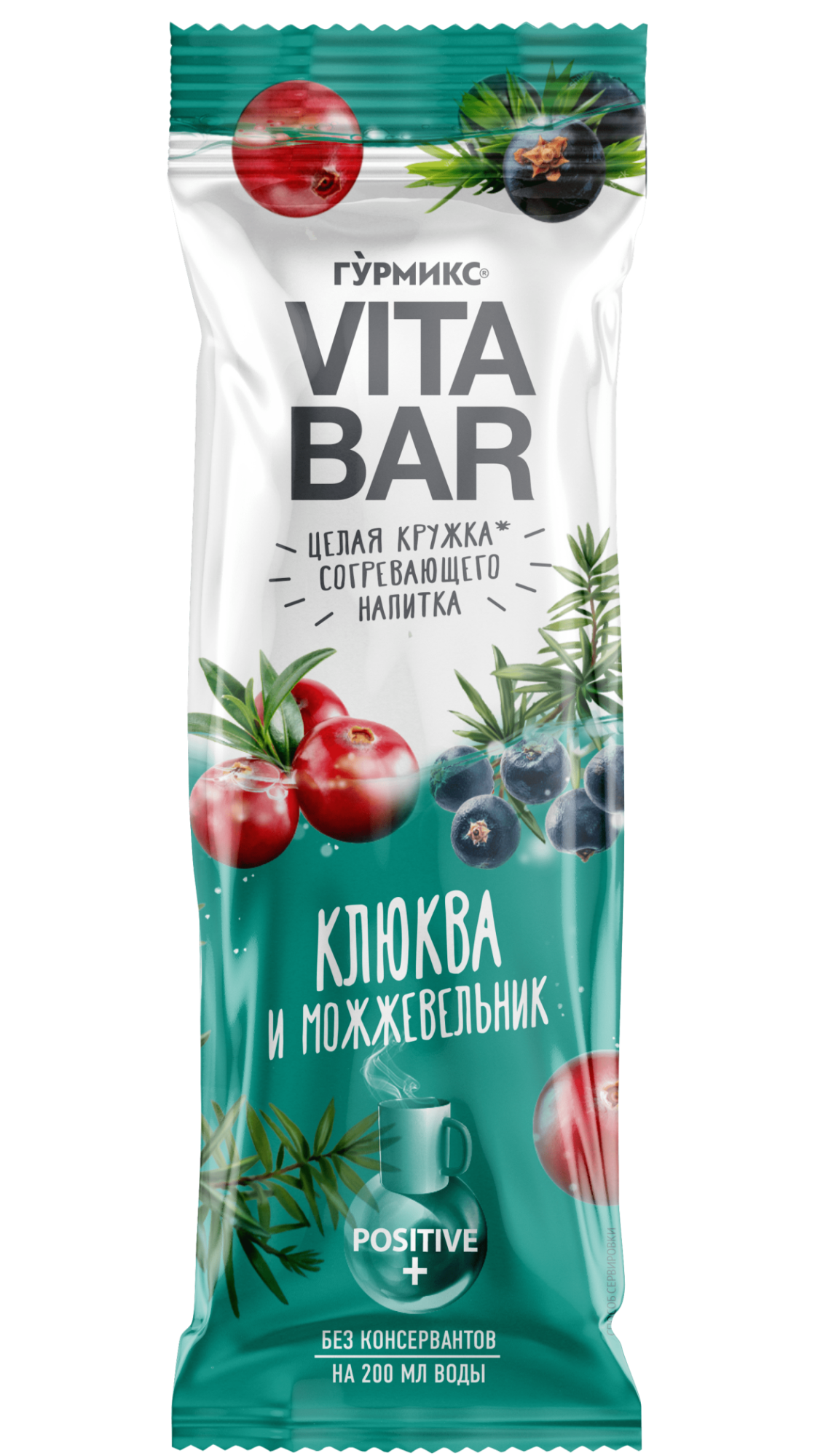 Основа для приготов. согревающего напитка "Клюква/можевельник", 25 мл