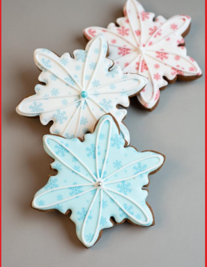 Пряник "Снежинка",47 гр