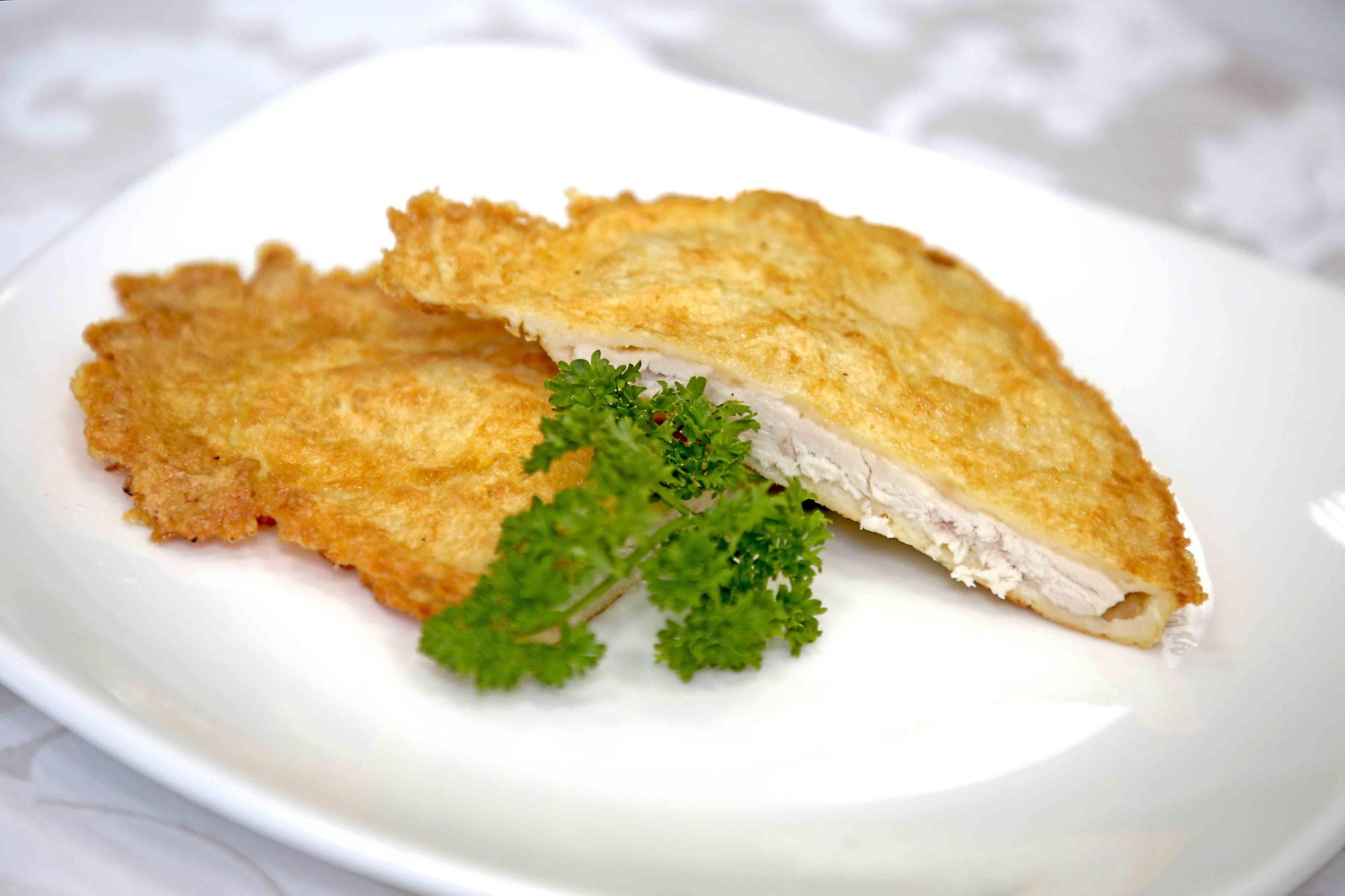 Бризоль куриная жареная в яйце