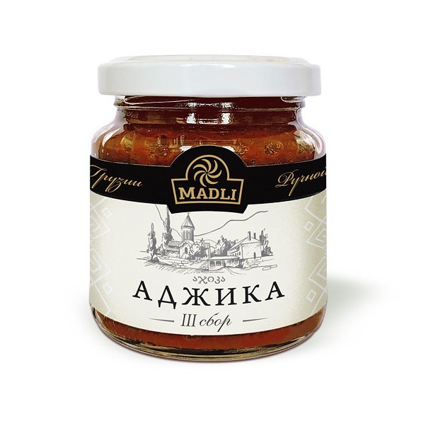 Аджика Абхазская Острая  Madli, 120г