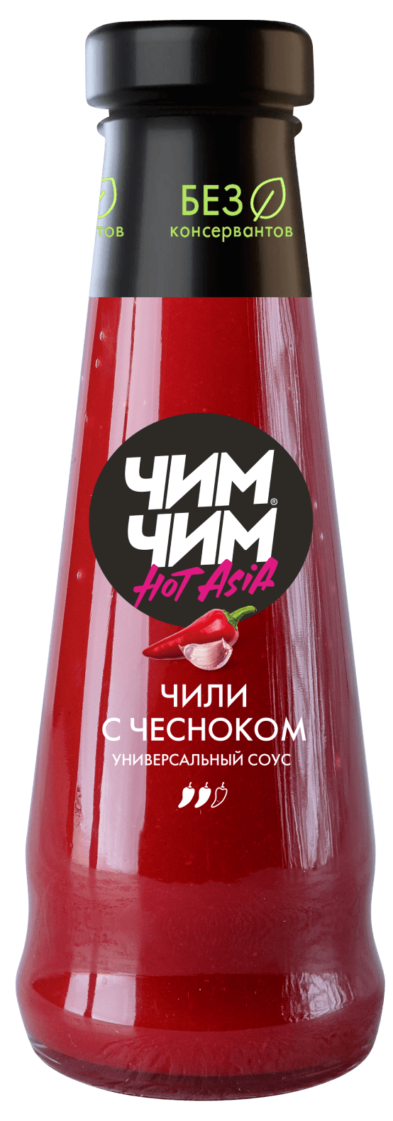Соус Чили с чесноком Чим-Чим twist, 210 гр