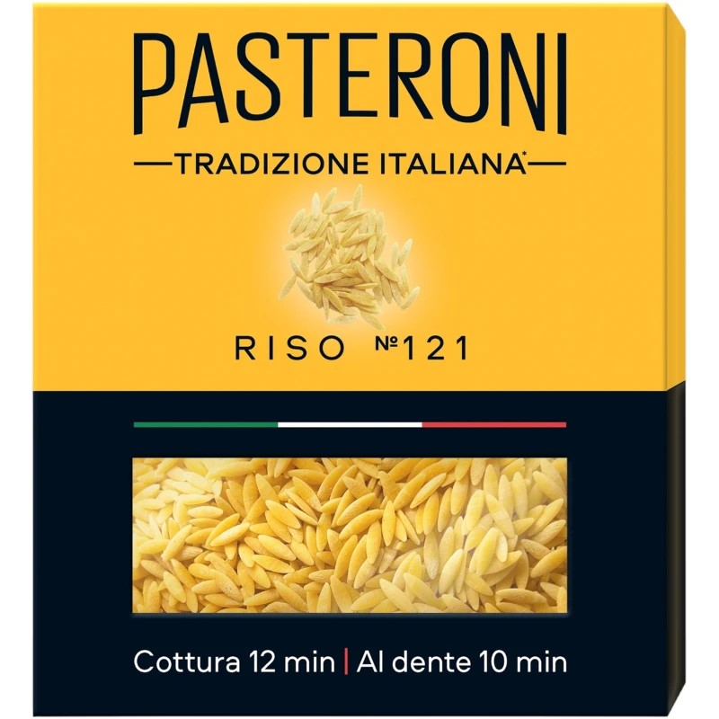 Макароны Pasteroni 400гр Ризо в/с