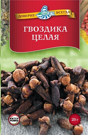 Гвоздика целая 5гр 8 Рек