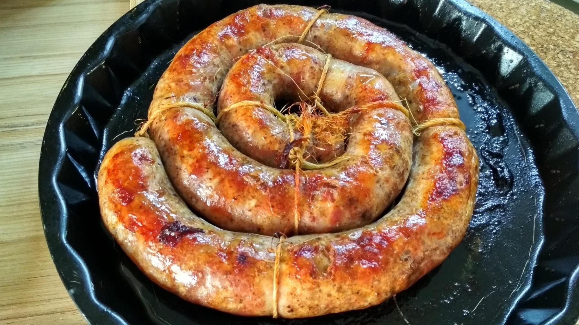 Славянская колбаска запеченая, ГП