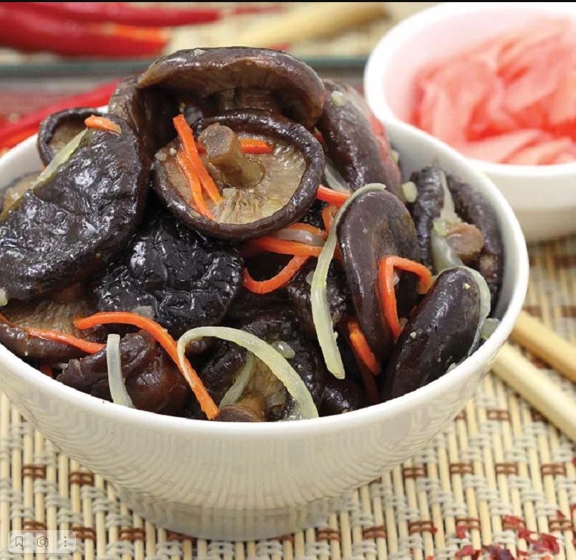 Грибы шиитаке маринованные