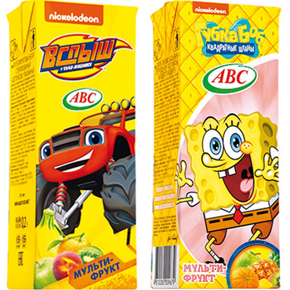 Нектар мультифруктовый  0,2 л АВС