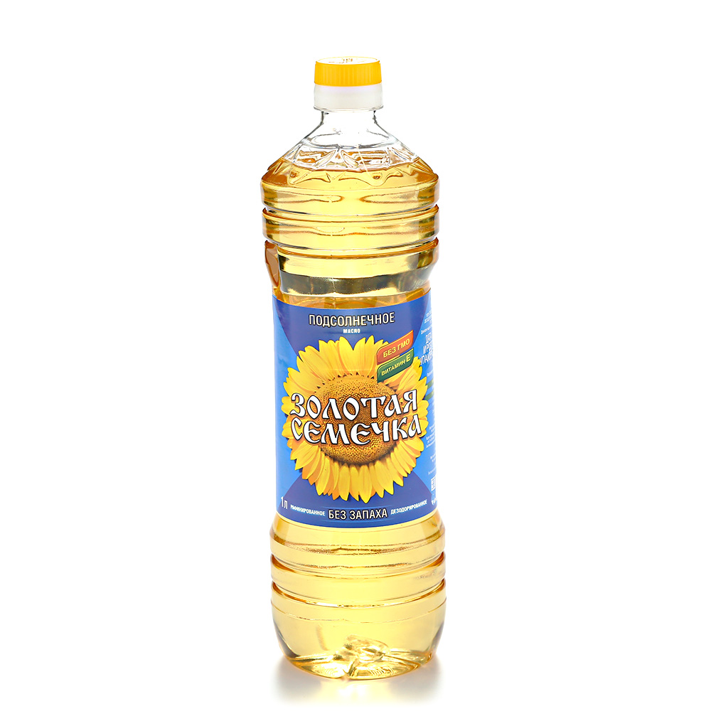 Масло "Золотая семечка" рафинированное 1л г.Ростов-на-Дону