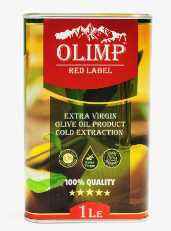 Масло оливковое OLIMP RED Label Extra Virgin 1л н/раф