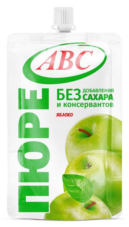 Пюре яблочное АВС 200гр дой-пак