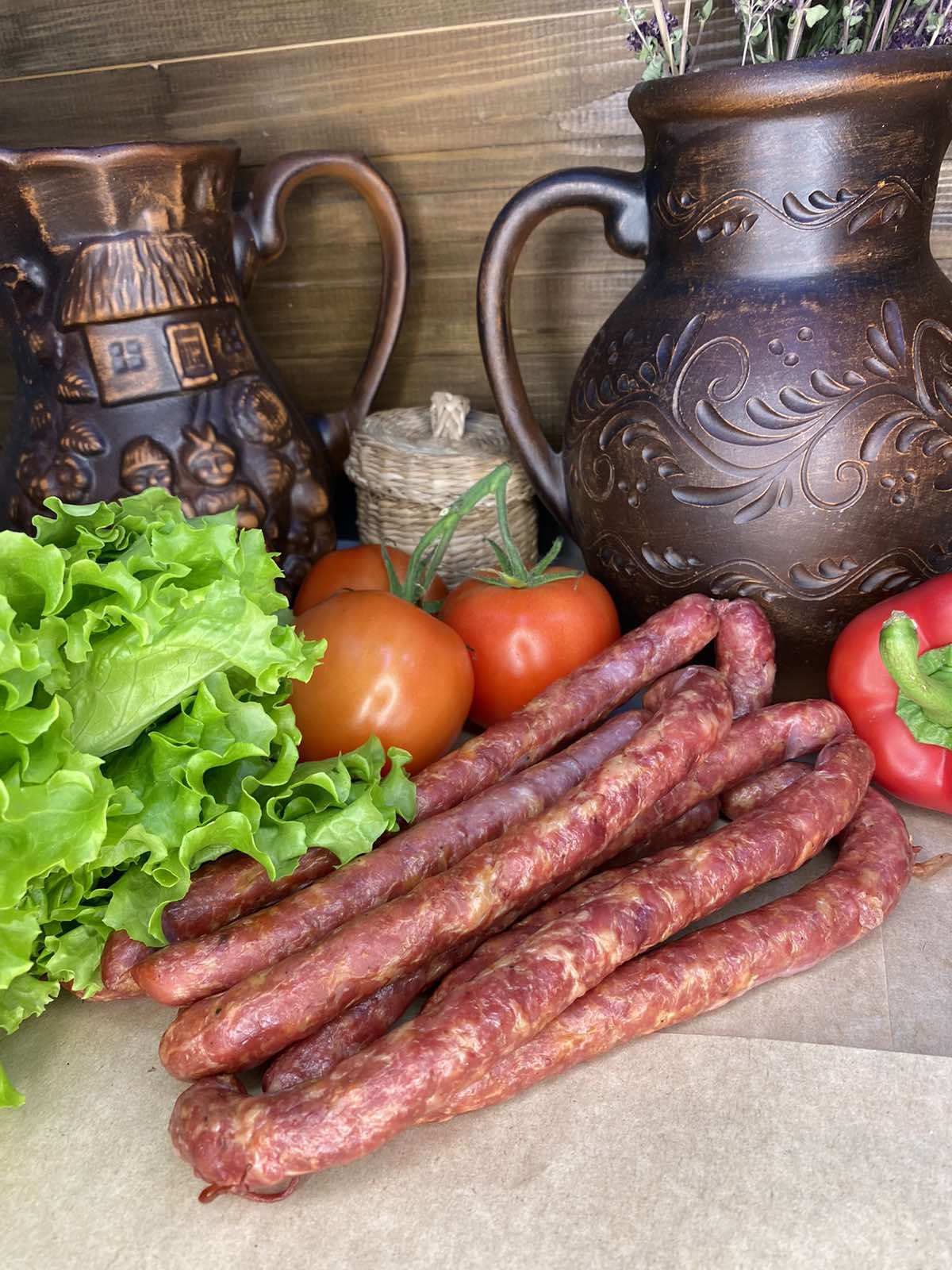 Колбаса п/к Охотничья в/с (Аппетит)