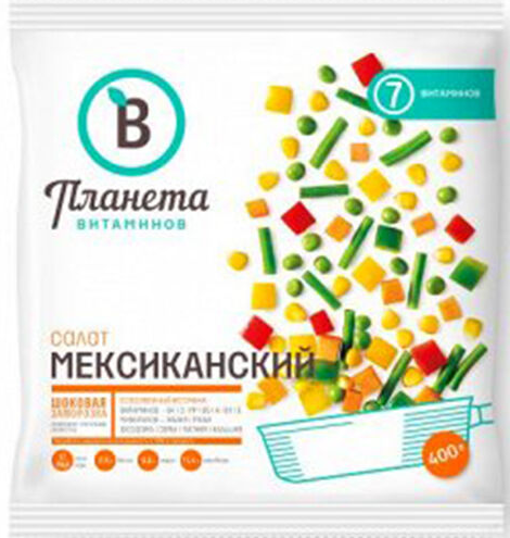Мексиканский салат Планета Витаминов 400г