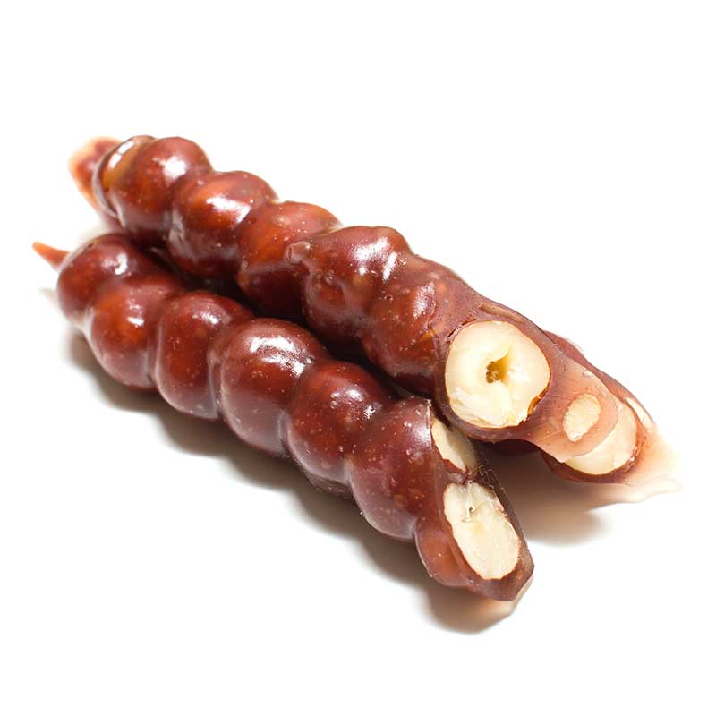 Чурчхела вишневая с фундуком 80гр.