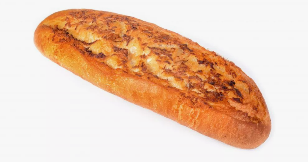 Багет сырный с колбасой 120 гр,г.Данилов