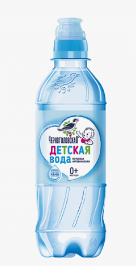 Вода детская негаз. ЧЕРНОГОЛОВКА БЭЙБИ 0,33 л ПЭТ
