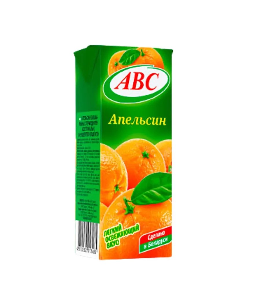 Нектар Апельсиновый  0,2 л АВС