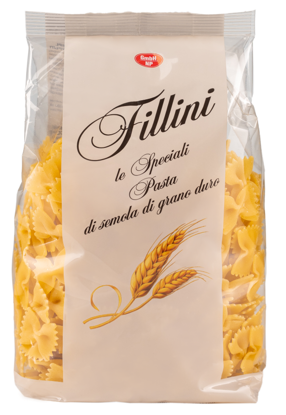 Фарфалле FILLINI гр.А 500гр. /ООО Нудел Продукт/