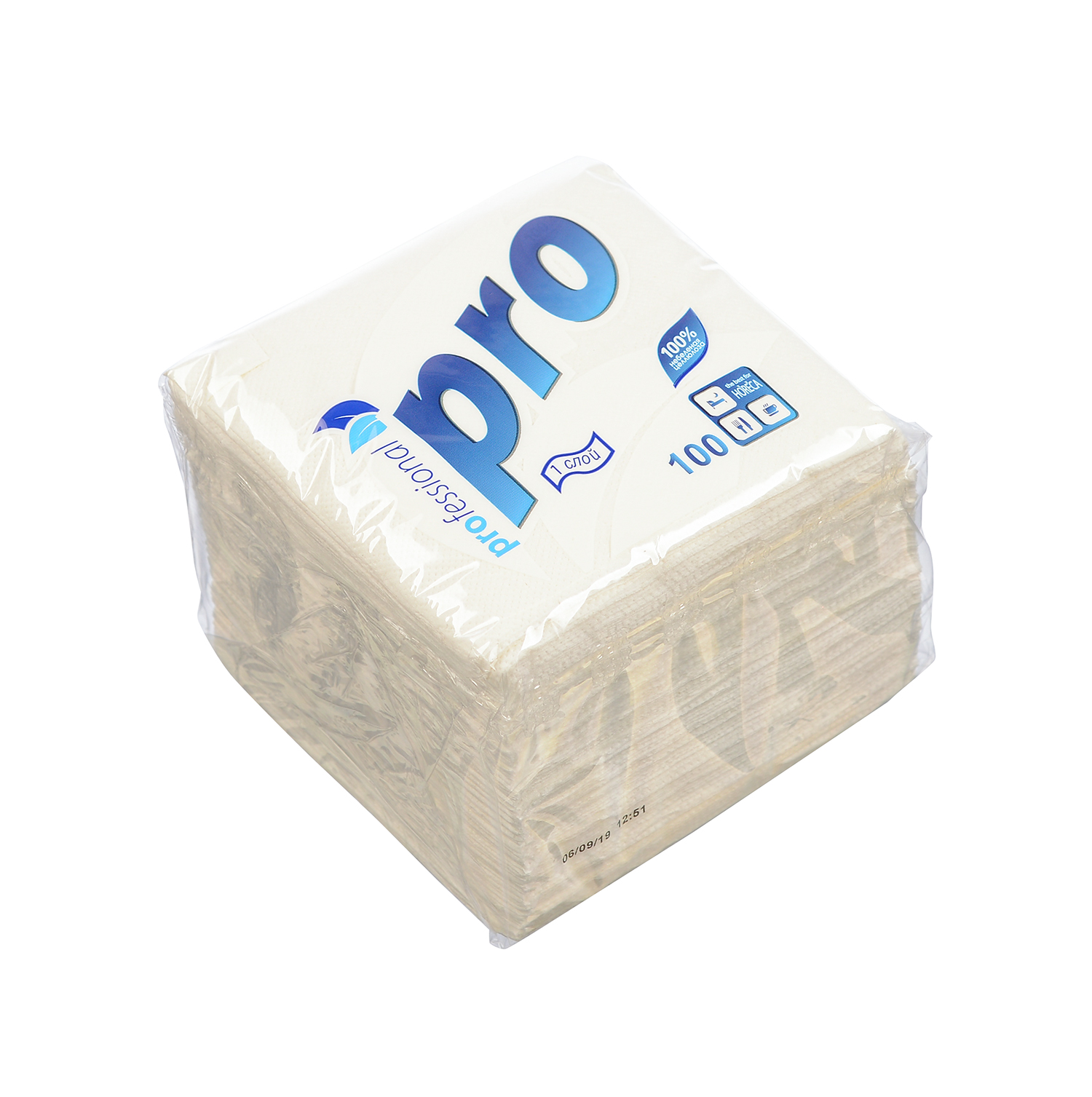 Салфетки 100л белые