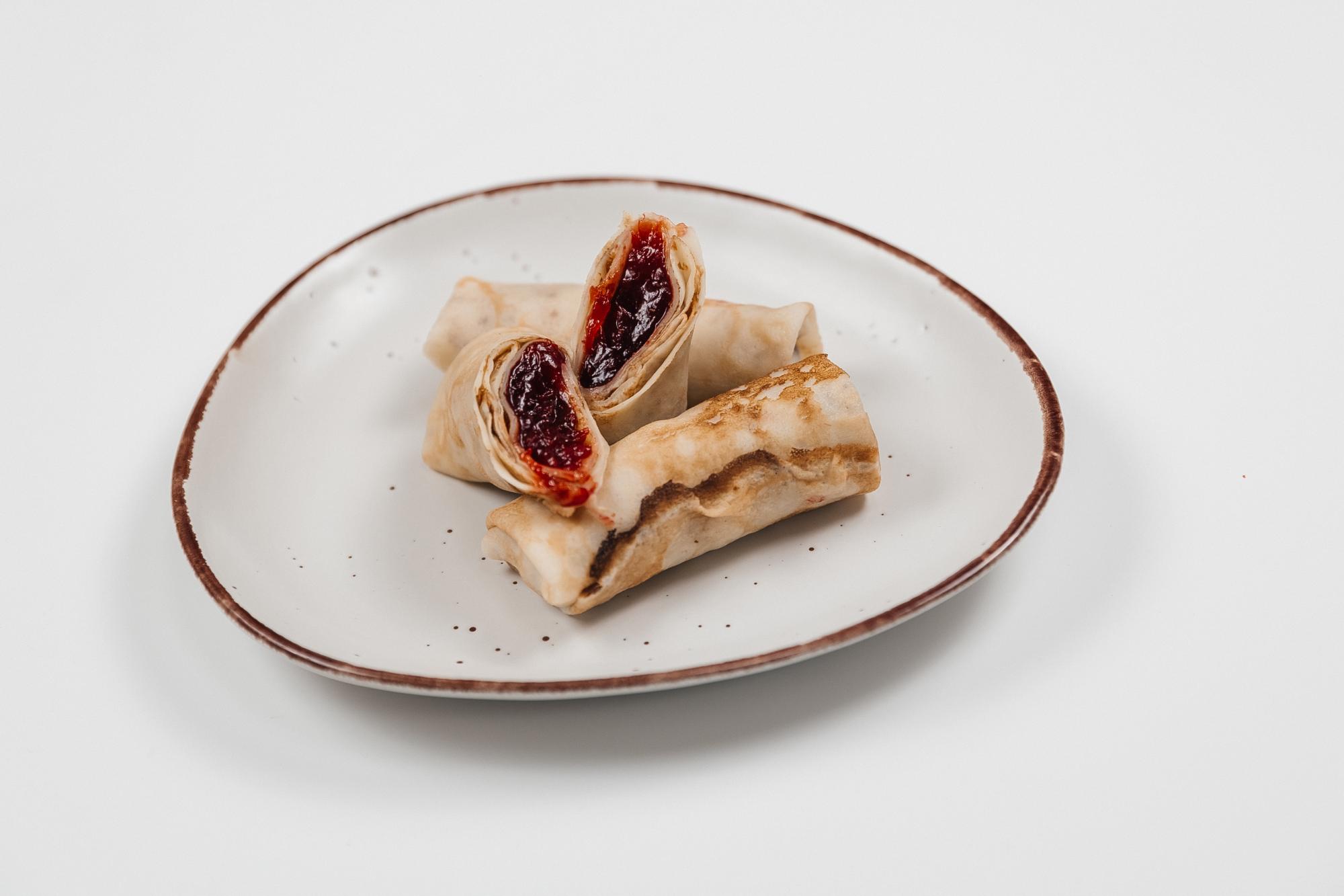 Блинчики с клубникой (Готовая продукция)
