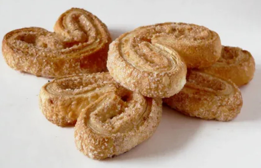 Печенье ушки слоеные,вес