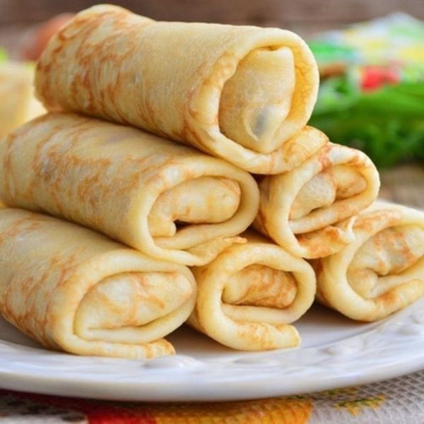 Блинчики с курицей и сыром (Готовая продукция)