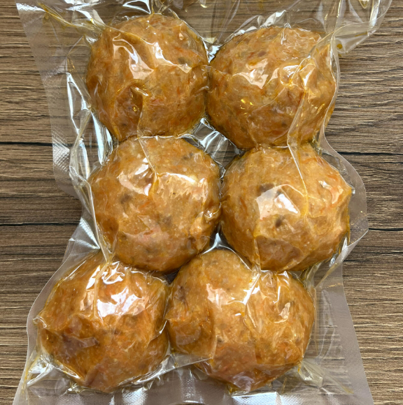 Тефтели из филе горбуши с овощами (зам)