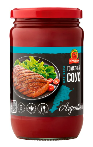 Соус ПОМИДОРКА 350гр .ст/бн.Для мяса.
