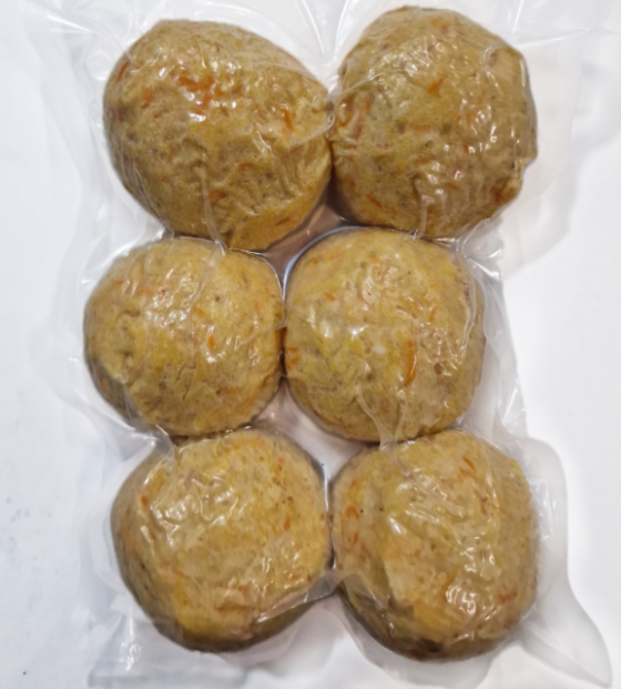 Тефтели из филе тресковых с овощами (зам)