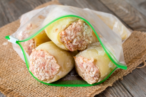 Перец фаршированный замороженный