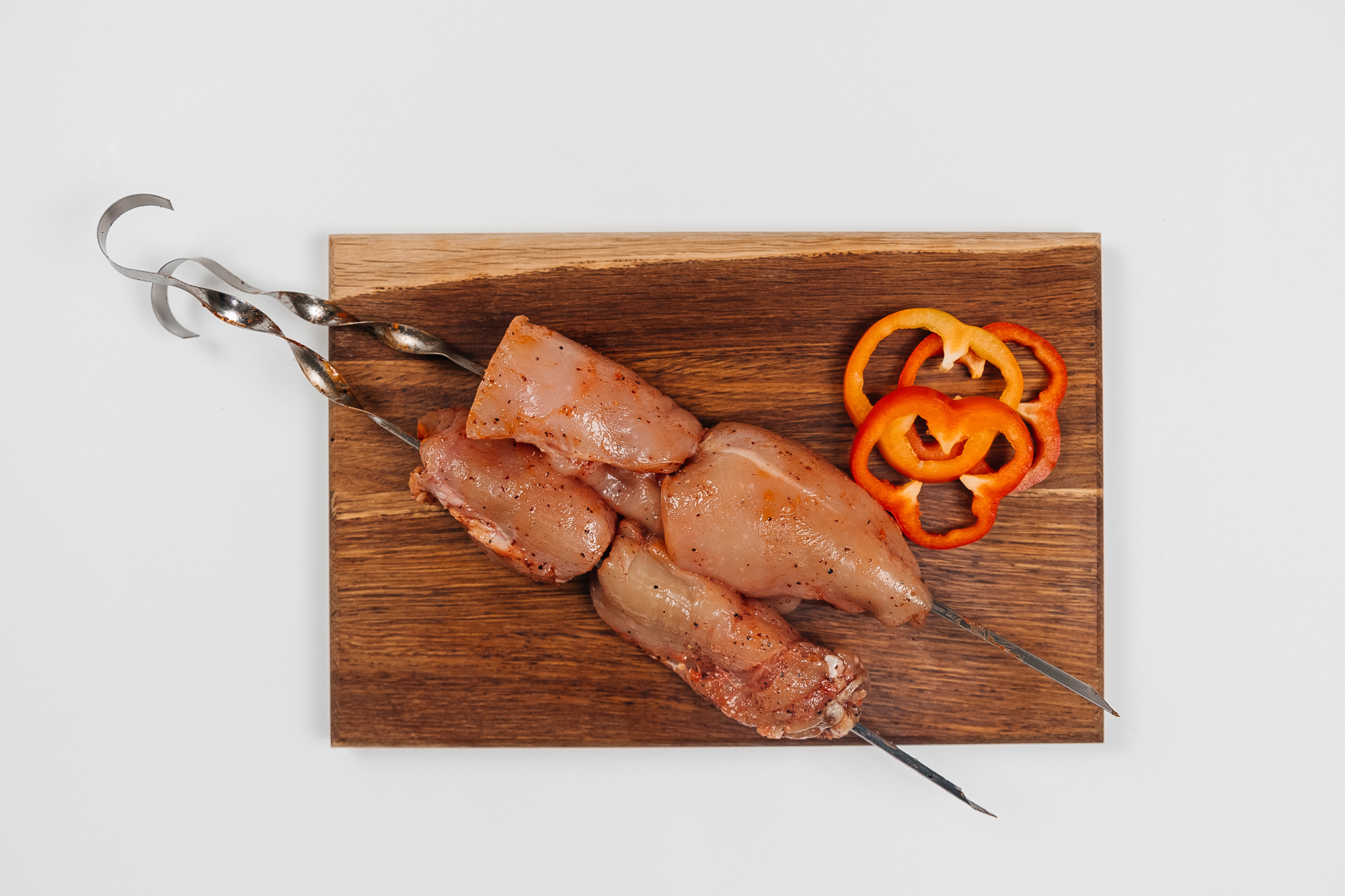 Шашлык куриный  (филе куриное в бруснике)