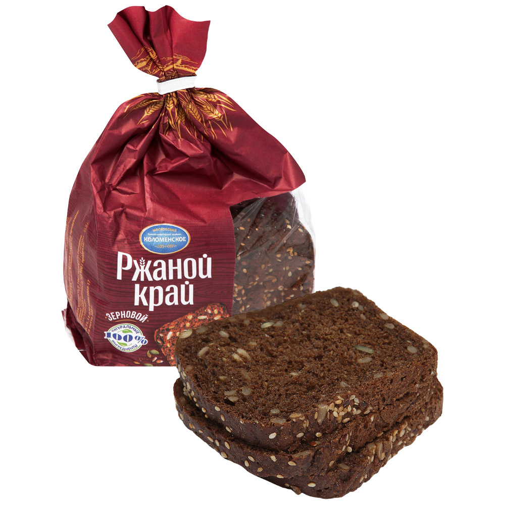 Хлеб Ржаной край зерновой 0,300 "Коломенский"