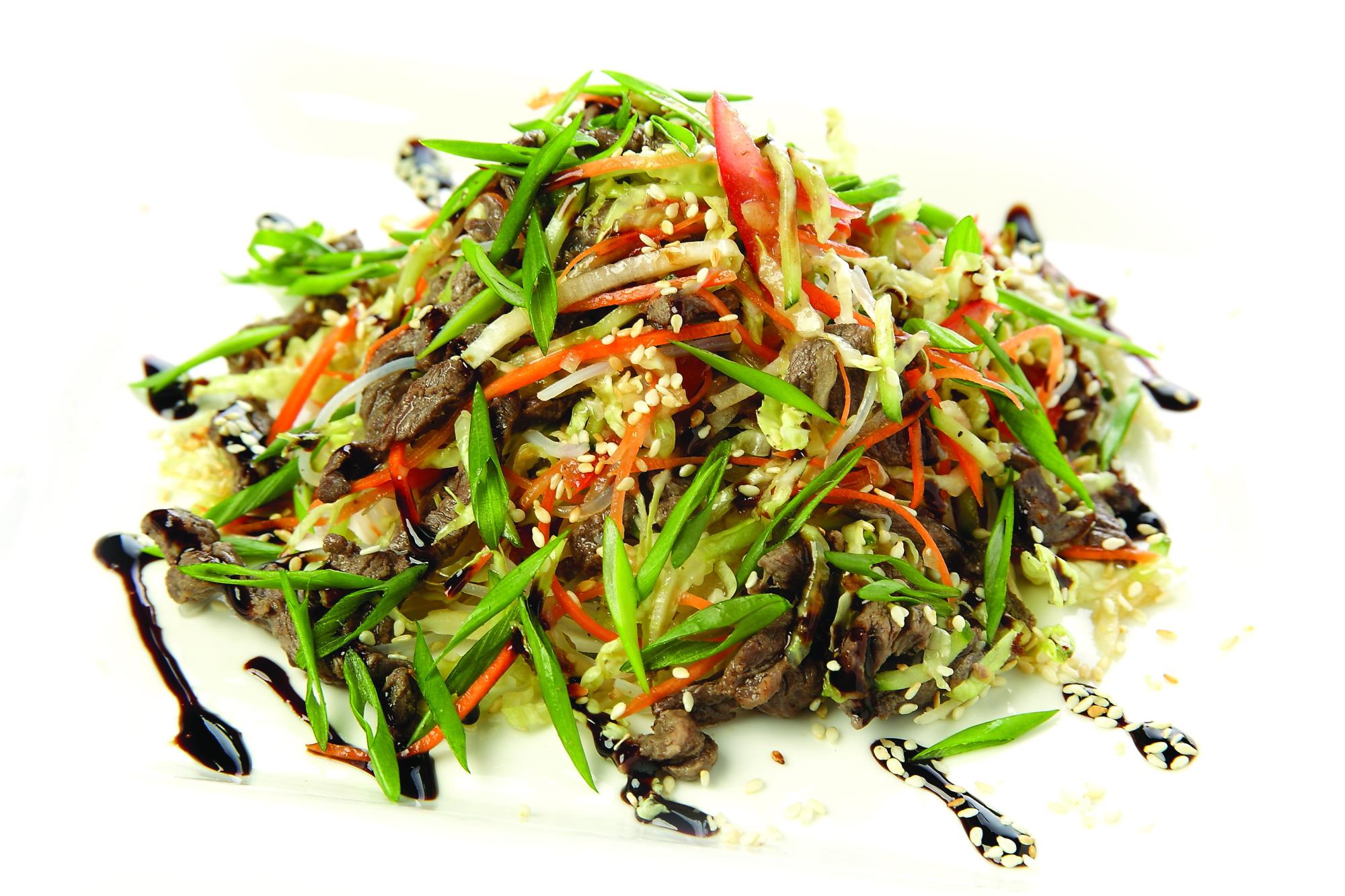 Рис с Водорослями Чука и мясом