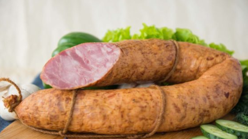 Колбаса "Деревенская с чесночком" в/к кг г. Ростов-на-Дону