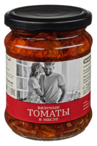 Вяленые томаты в масле 250 гр
