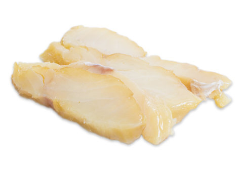 Пикша холодного копчения ломтики в/у 100 гр. /Костромской форелевый завод/