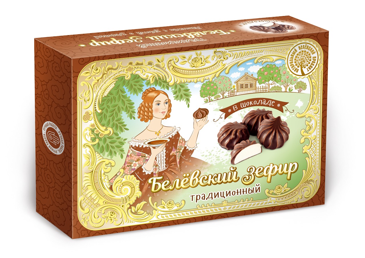Белевский зефир  в шоколаде 200гр