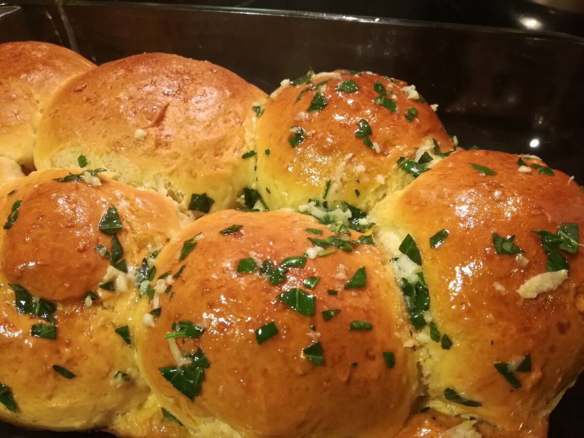 Булочка Чесночная, 6*30гр.(180гр)