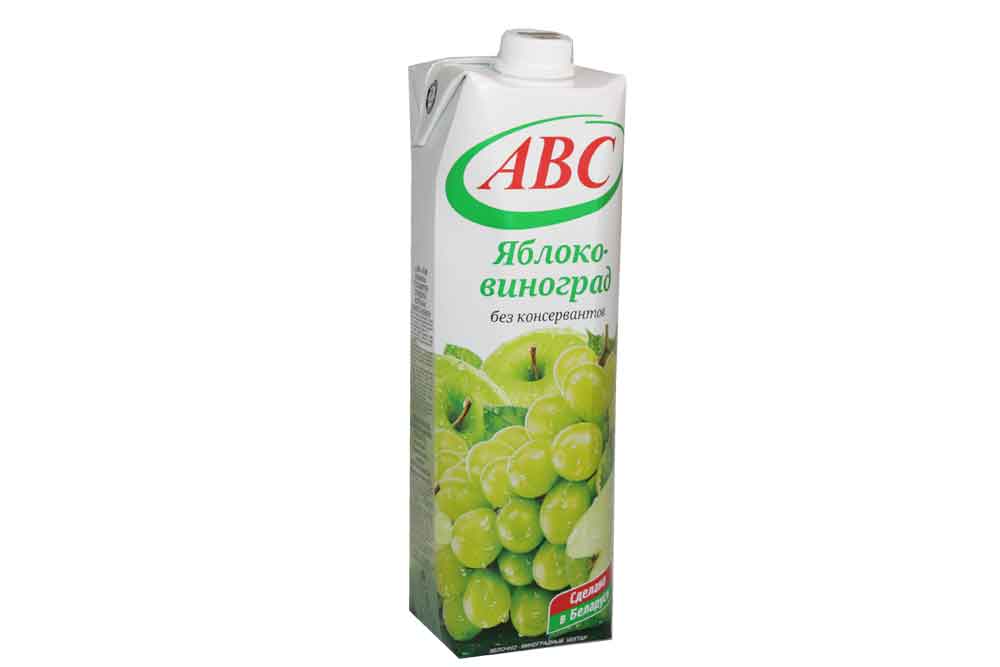 Нектар "АВС" Яблочно-Виноградный 1л.