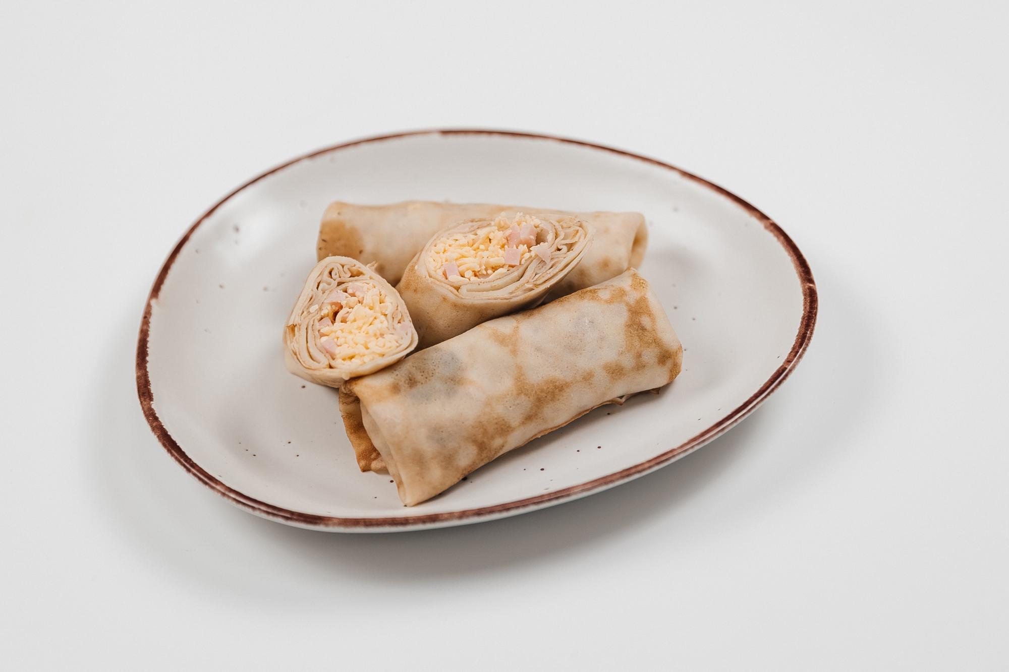 Блинчики с ветчиной и сыром (Готовая продукция)