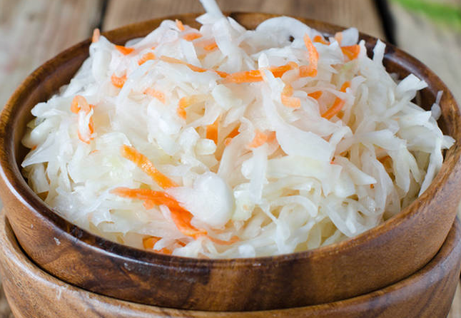 Капуста квашеная с хреном,вес КФХ Рузаев Д.В.